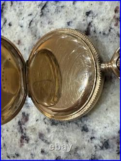 Antique 1910 Elgin Full Hunter Grade 295 Sz 12 15J Pocket Watch