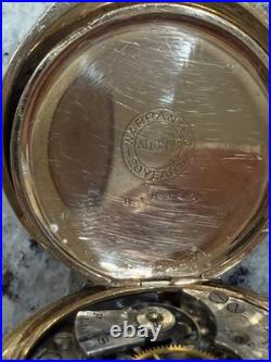 Antique 1910 Elgin Full Hunter Grade 295 Sz 12 15J Pocket Watch