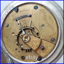 Antique 1910 Elgin Grade 309 Model 4 18s 7j Pocket Watch Coin Silver Hunter Case