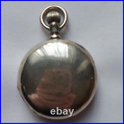 Antique 1910 Elgin Grade 309 Model 4 18s 7j Pocket Watch Coin Silver Hunter Case