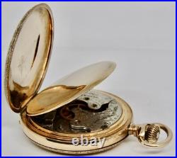 Antique 1910 Elgin Medical Size 6s Hunting case Pocket Watch