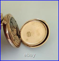 Antique 1910 Elgin Size 12s Hunting case Pocket Watch