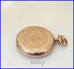 Antique 1910 Elgin Size 12s Hunting case Pocket Watch