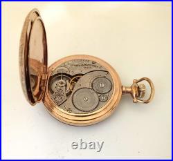 Antique 1910 Elgin Size 12s Hunting case Pocket Watch