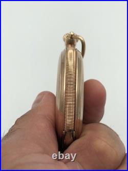 Antique 1911 ELGIN GF Full Hunter Pocket Watch 16s. Grade 290. 7J. Working