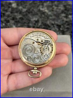 Antique 1911 Elgin Grade 315 Model 3 Gold Filled 15j 12s Pocket Watch -Rare Case