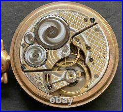 Antique 1915 Elgin Grade 313 Pocket Watch GF Case Running Two-Tone Mvmt 16s 15j