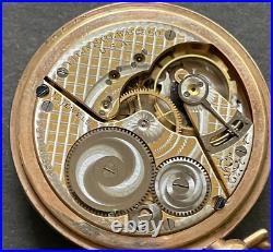 Antique 1915 Elgin Grade 313 Pocket Watch GF Case Running Two-Tone Mvmt 16s 15j