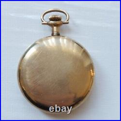 Antique 1917 Elgin Grade 293 Model 7 16s 7 Jewels Gold Filled Case Pocket Watch