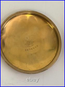 Antique 1917 Elgin Grade 293 Model 7 16s 7 Jewels Gold Filled Case Pocket Watch