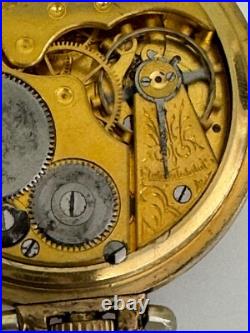 Antique 1917 Elgin Grade 293 Model 7 16s 7 Jewels Gold Filled Case Pocket Watch