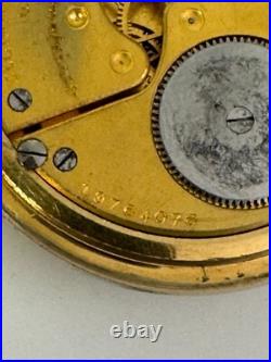 Antique 1917 Elgin Grade 293 Model 7 16s 7 Jewels Gold Filled Case Pocket Watch