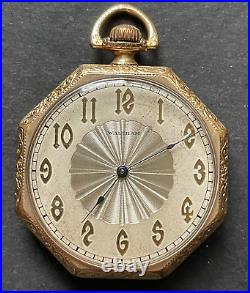 Antique 1917 Waltham Equity 1894 Pocket Watch Running GF Case Dial 12s 7j USA