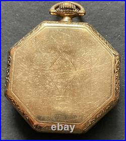 Antique 1917 Waltham Equity 1894 Pocket Watch Running GF Case Dial 12s 7j USA
