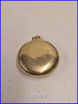 Antique 1919 Elgin 454 Father Time 16s 21j Railroad Pocket Watch 12kt GF Case