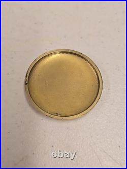 Antique 1919 Elgin 454 Father Time 16s 21j Railroad Pocket Watch 12kt GF Case