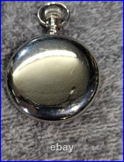 Antique 1919 Waltham Riverside R. R. Pocket Watch 16 Size 19 Jewel, ADJ. Swing Case