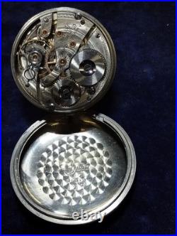 Antique 1919 Waltham Riverside R. R. Pocket Watch 16 Size 19 Jewel, ADJ. Swing Case
