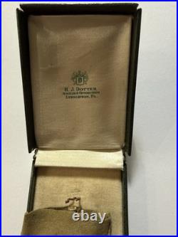 Antique 1920 Hallmark 12/14s 17j Pocket Watch Model 4 Grade 504 Gold Case- Runs