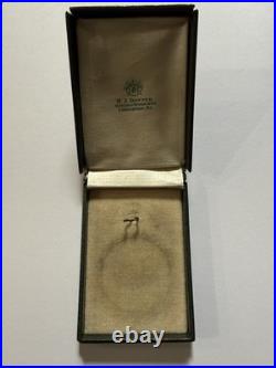 Antique 1920 Hallmark 12/14s 17j Pocket Watch Model 4 Grade 504 Gold Case- Runs