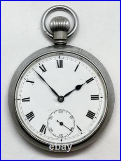 Antique 1920's Pocket Watch From England Case Signed Dennison Cuprel VG Cond