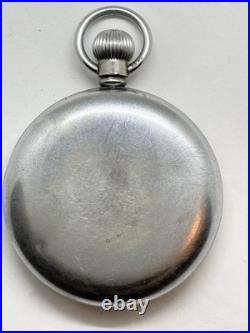 Antique 1920's Pocket Watch From England Case Signed Dennison Cuprel VG Cond