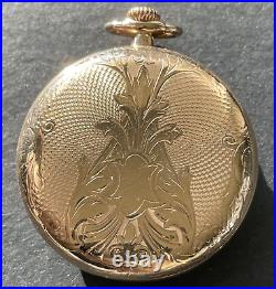 Antique 1921 South Bend Grade 429 Pocket Watch Gold Filled Case 12s 19j USA