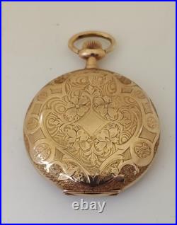 Antique 1922 Elgin Size 12s Hunting case Pocket Watch