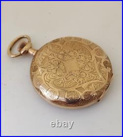 Antique 1922 Elgin Size 12s Hunting case Pocket Watch