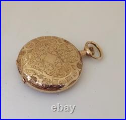 Antique 1922 Elgin Size 12s Hunting case Pocket Watch