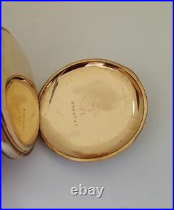 Antique 1922 Elgin Size 12s Hunting case Pocket Watch