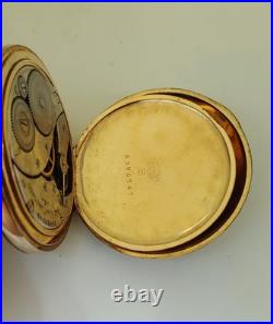 Antique 1922 Elgin Size 12s Hunting case Pocket Watch