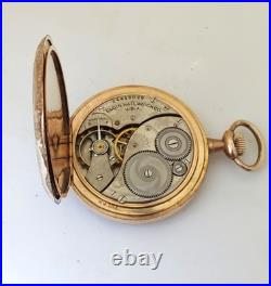 Antique 1922 Elgin Size 12s Hunting case Pocket Watch