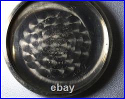 Antique 1924 Elgin Pocket Watch Art Deco Works 16s Open Face