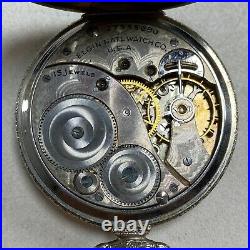 Antique 1925 Elgin Pocket Watch 14k GF Case Grade 315 12s Openface Original Box
