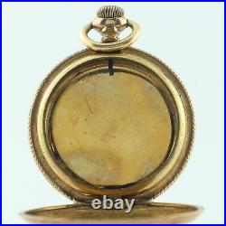 Antique 42mm Crescent Tri Colored Hunter Pocket Watch Case 6Size 10k Gold Filled