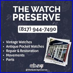 Antique 50mm 16S Dueber Pocket Watch Case for Key Wind 50mm Coin Silver USA