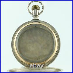 Antique 56mm Fahy's Monarch Hunter Pocket Watch Case for 18 Size Coin Silver