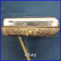 Antique 8 Days Swiss Made Pocket Watch in British Sterling Case WC Free Ship