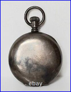 Antique Am. Watch Co 925 Sterling Silver Pocket Watch Case