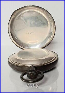 Antique Am. Watch Co 925 Sterling Silver Pocket Watch Case