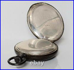 Antique Am. Watch Co 925 Sterling Silver Pocket Watch Case