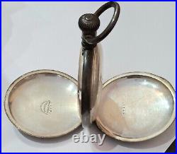 Antique Am. Watch Co 925 Sterling Silver Pocket Watch Case