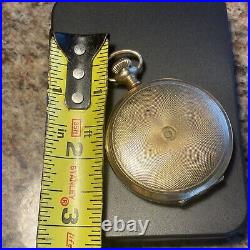 Antique American WALTHAM 14K Gold Hunter Case 7 Jewel Pocket Watch circa 1919
