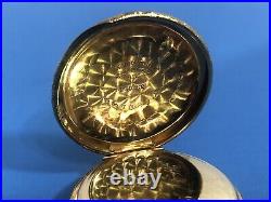 Antique American Waltham 14k Gold Case Pocket Watch Project Ticking U. S. ASSAY