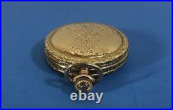 Antique American Waltham 14k Gold Case Pocket Watch Project Ticking U. S. ASSAY
