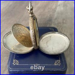 Antique American Waltham Pocket Watch Model 1890 Grade J 6s Fahys Coin No. 1 Case