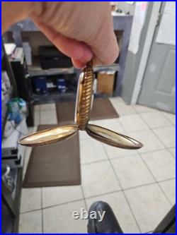 Antique American Waltham hunter case pocket watch As Is