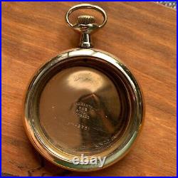Antique B&B Royal 12S Open Face 20 Years Gold Filled Pocket Watch Case