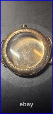 Antique B&B Royal 3/0 Gold Filled Watch Case 20 Year Engraved Wire Lug 32mm